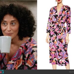 NWT Topshop colorful midi dress